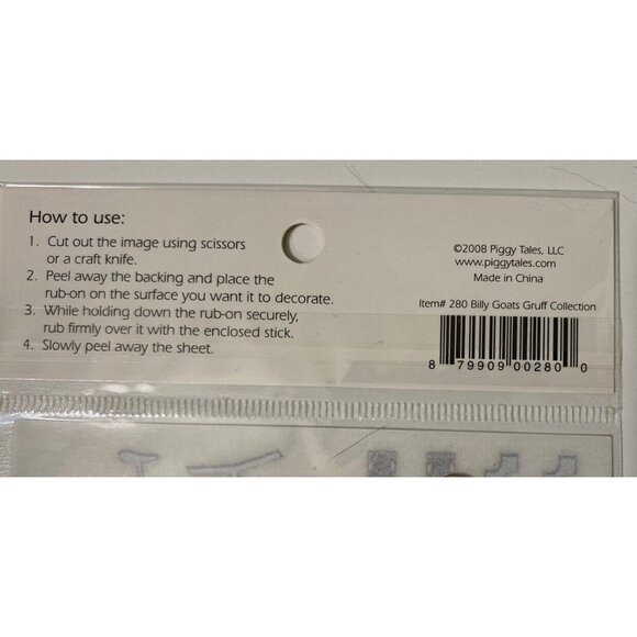 Piggy Tales Alphabet Stickers & Bicycles Rub Ons Card Making Scrapbooking - Picture 6 of 6